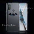 CasingLee For Motorola E20 case Smooth Metal Bat Man Marvel DC design protector Back cover For Moto E20 Core Phone cases cover For girls and Boys.