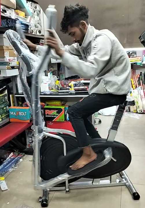 Cross Trainer 4 Handal. 3 in One Elliptical Bike