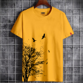 Tree Printed Casual T-Shirt for Men - Showcase Unique Style in Your Casual and Stylish Fashion.