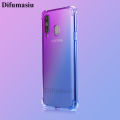 For Samsung Galaxy A9 Pro Phone Cases Covers Gradient Color Silicone Soft TPU Casing Colorful Back Cover Anti Fall Samsung A9 Pro Shockproof Soft Case. 