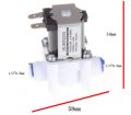 DC-12V SOLENOID VALVE-1/4 INCHES DIAMETER. 