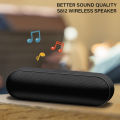 S812 Bluetooth 5.0 Hi-Fi Sound Deep Bass AUX, USB, SD Card & FM Radio Supported Wireless Speaker. 
