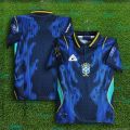 Brazil World Cup Jersey 2026 Thai Premium Football Jersey For Men - Half Sleeve Collar Polo Jersey - Brazil Jersey 2026. 