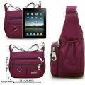 Women Bag Waterproof Oxford Cloth Bag Multi Pocket Messenger Handbag Canvas Shoulder Bag Multifunctional Crossbody Bags.