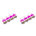 TWEXQNY 8 Pairs Ceramic Bicycle Disc Brake Pads for Hope E4, RX4 Caliper, Elite Class. 