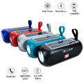 TG182 10W 1200mAh Speakers Wireless Solar Power Portable Outdoor HIFI Column Loudspeaker Waterproof Micro SD TF Card Mp3 Players. 