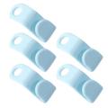 5-50Pcs Mini Clothes Hanger for Wardrobe Connector Hook Plastic Wardrobe Coat Extender Clips Holder Space Saving for Closet Home.