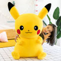 Cute Pikachu Pillow Bikachu Plush Toy Anime Large Doll Girls Girlfriends Birthday Gifts Wholesale. 