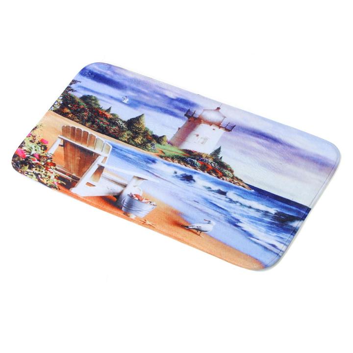 Softly%20Sea%20&%20Lighthouse%20Printing%20Bathroom%20Shower%20Curtain%20Toilet%20Cover%20Mat%20Non-Slip%20Rug%20-%20Image%205
