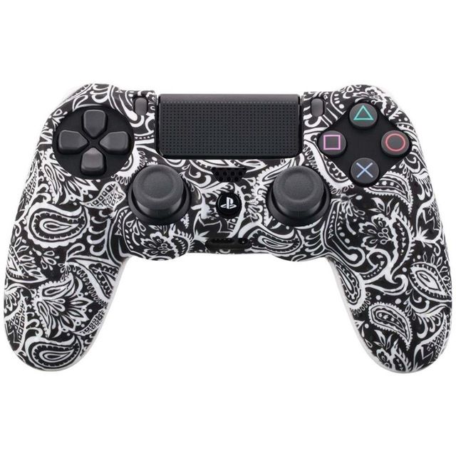 Case%20Graffiti%20Dots%20Silicone%20Rubber%20Skin%20for%20Sony%20PS4%20Slim/Pro%20Controller%20-%20Image%202