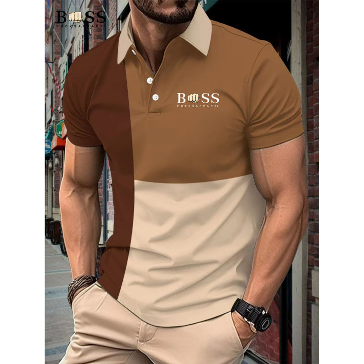 Men's%20summer%20short%20sleeved%20checkered%20striped%20polo%20shirt,%20men's%20casual%20sports%20skin%20friendly%20golf%20polo%20shirt.%20-%20Image%203