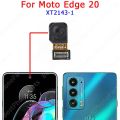 Front Back View Rear Camera Module For Motorola Moto Edge 20 Lite Pro Plus X30 Selfie Camera Replacement Flex Cable.