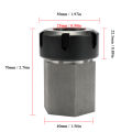 Hard Steel Hex CNC Engraving Cutting Machine Lathe Tool Holder ER-32 Collet Block.