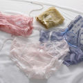 Women panties women lace triangle pants mid waist cute triangle top gril panties.