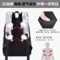 WINNER/Winner Printed Backpack Women's Bag Japanese and Korean Style High School Student Schoolbag Large-Capacity Backpack.