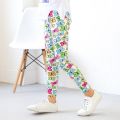 Girls' leggings Spring And Autumn Thin Children's Stretch Printed Pants Korean Children's Pants Summer Clothes. 