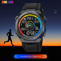 SKMEI Sports Electronic Watch Men's Outdoor Sports Compass Electronic Watch Multifunctional Waterproof LED Watch 2209. 