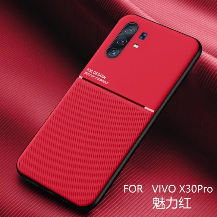 xprmy%20for%20Vivo%20X30%20Pro%20Phone%20Case%20Rubbed%20Pattern%20Shelll%20Support%20Car%20Twill%20Ultra%20Thin%20Shockproof%20Back%20Cover%20-%20Image%203