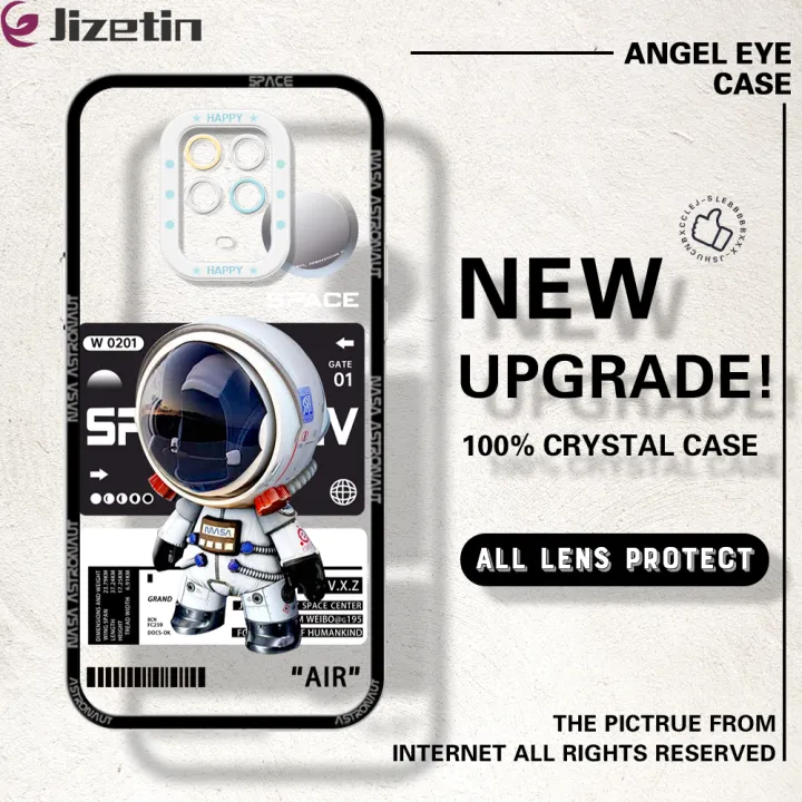Jizetin%20for%20Redmi%20Note%209S%20/%20Note%209%20Pro%20/%20Note%209%20Pro%20Max%20Back%20Cover%20Crystal%20Transparent%20Mechine%20Astronaut%20Soft%20Full%20Camera%20Cover%20Protection%20Phone%20Cases%20-%20Image%202