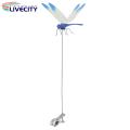 Dragonfly Decoration Clip 3pcs Weather-resistant Dragonfly Clips Strong Grip Anti-slip Outdoor Garden Decoration Kit Fake Dragonfly Clip.