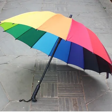 16%20bone%20rainbow%20umbrella%20long%20handle%20straight%20pole%20umbrella%20touch%20cloth%20sunny%20rain%20business%20umbrella%20sunscreen%20rain%20print%20folding%20umbrella%20-%20Image%202