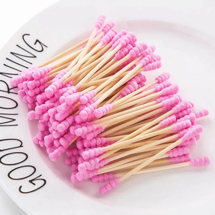 %E3%80%90All%20Of%20Me%E3%80%91100PCS%20Colors%20Makeup%20Remover%20Cotton%20Swabs%20Swab%20Applicator%20Q-tips%20Double%20Wooden%20Sticks%20Ear%20Clean%20Cute%20Disposable%20-%20Image%203