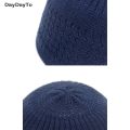 DayDayTo Casual Knitted Muslim Men Prayer Hats Winter Warm Beanies Cap Islamic Ramadan sg. 