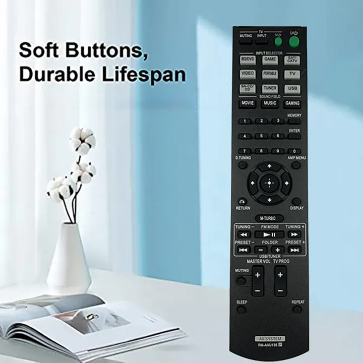 RM-AAU135%20Remote%20Control%20for%20Sony%20STR-KM3%20STR-KM5%20AAU136%20SS-MSP7M%20Power%20Amplifier%20Remote%20Control%20Replacement%20-%20Image%204