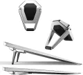 Universal Foldable Laptop Stand Metal Non-slip Mini Portable Notebook Heat Reduction Holder Laptop Accessories. 