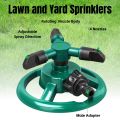 3 Arm Garden Automatic Rotating Nozzle 360 Degree Rotary Automatic Sprinkler Garden Lawn Watering Nozzle Irrigation Nozzle.