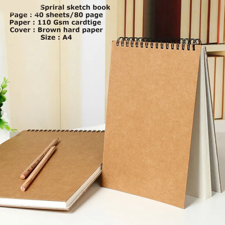 Spiral%20Binding%20Cartridge%20Paper%20Art%20Book%20A4%20Size%20(30%20Sheets)%20-%20Image%202