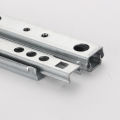 2Pcs 8-16 Ball Bearing Drawer Slides Furniture Slide Steel Ball Bearing Slides Keyboard Cabinet Cupboard Drawer Runners. 