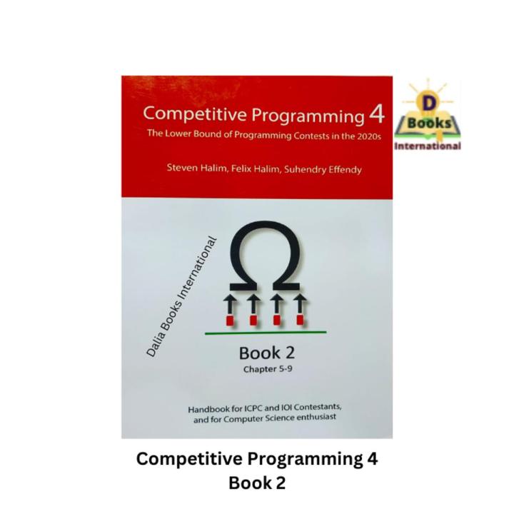 Competitive Programming 4 by Steven Halim (Book 2) | Daraz.com.bd