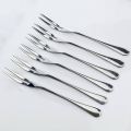 Table Dinner Fork 6 pc set.. Stainless Steel. 