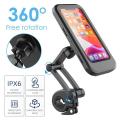 Universal Waterproof Bicycle Phone Holder Bike Motorcycle Handlebar Mobile Phone Stand Mount Waterproof Cell Phone Bracket Case.