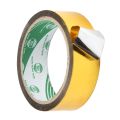 Golden Reflective Adhesive Tape Safty Warning Stripe, Masking Tape DIY Craft 19mm/30mm Width. 