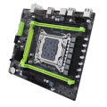 X79 PLUS Computer Motherboard for LGA 2011 CPU 4 DDR3 Memory PCIe 3.0 16X M.2 NVME NGFF Port 3 SATA2.0 6 USB2.0 Motherboard. 