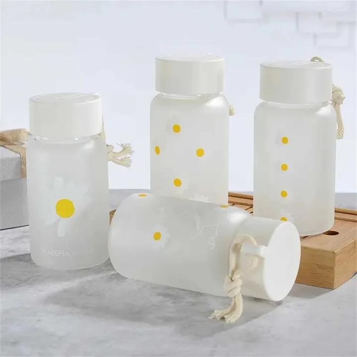 500Ml%20Small%20Daisy%20Creative%20Transparent%20Plastic%20Water%20Bottles%20Bpa%20Free%20Frosted%20Water%20Bottle%20with%20Portable%20Rope%20Travel%20Tea%20Cup-1Pcs%20-%20Image%203