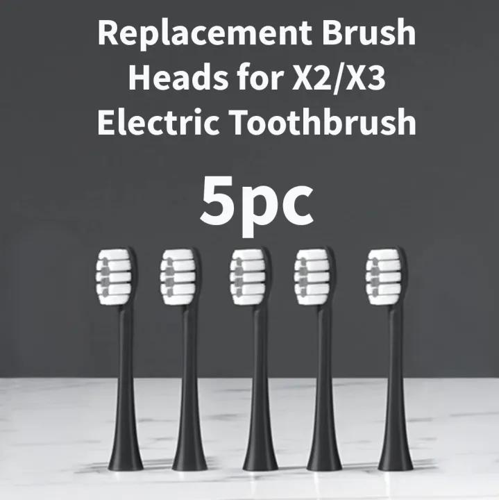 Replacement%20Brush%20Heads%20for%20X-2/X-3%20Electric%20Toothbrush%20-%20Soft%20DuPont%20Bristles%20-%20Black%20&%20White%20Edition%20-%20%5BPack%20of%203/5/7%5D%20-%20Image%204