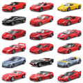 Bburago 1:43 Ferrari 488 F40 599 250 458 F12 Portofino 812 Roma SP1 SF90 F8 246 Enzo Static Simulation Diecast Alloy Model Car.
