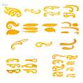 French Curve Ruler Drafting Drawing Template Tool for Architectural Drawing. 