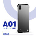 Samsung Galaxy M01 / A01 Case Cover Ultra-thin frameless Design transparent matte Back Caseing.