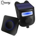 Solar Driveway Alarm Included 2 Receiver 1 Sensor Weatherproof Home Security Alert System For 300m Long Range. 