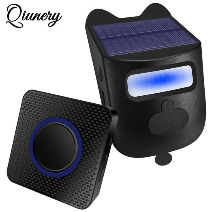 Solar Driveway Alarm Included 2 Receiver 1 Sensor Weatherproof Home Security Alert System For 300m Long Range