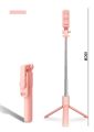 JC11 Desktop Tripod Selfie Stick with Light Mobile Phone Bluetooth Remote Control Live Fill Light Integrated Stand.