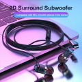 Type-C Wired Earphones Earbuds Headphones 3.5mm In Ear Earphone With Mic Stereo Headset For S6 Phone Computer. 