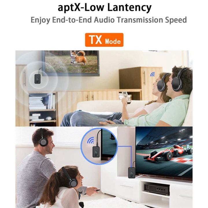 (New)Bluetooth%205.0%20tranmitter%20&%20receiver%20with%20OLED%20Creen,%202-in-1%20wirele%203.5mm%20Bluetooth%20adapter,%20low%20later%20-%20Image%204