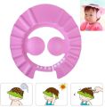 Baby, Kids, Children Shower Cap Soft Adjustable Baby Bath Head Cap Visor for Hair Washing Shower Protection Bath Cap Random Color (1Pcs).