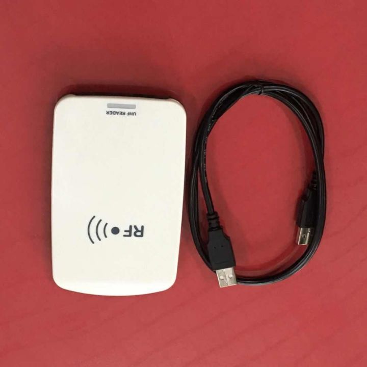 integrated card contactless UHF RFID access control reader desktop ...