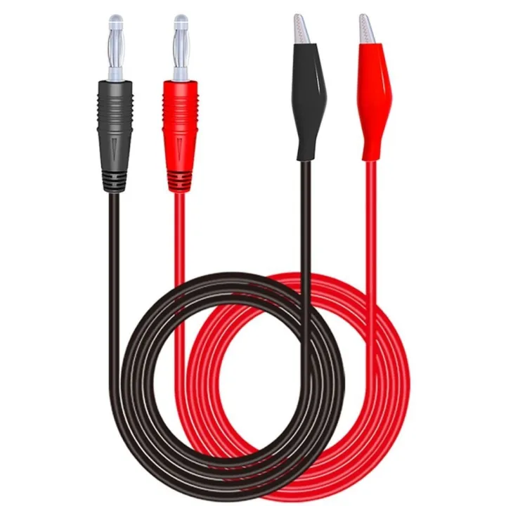 2PCS%20Multimeter%20Test%20Cable%204mm%20Banana%20Plug%20To%20Alligator%20Clip%20Test%20Lead%20Copper%201%20M%20Crocodile%20Clip%20Multimeter%20Test%20Cable%20Red%20&%20Black%20Multimeter%20-%20Image%203